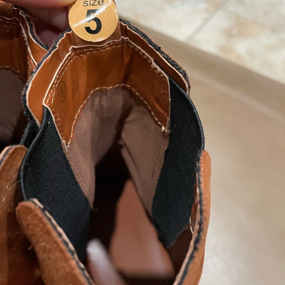 Velvet half boot - Picture 4 of 5